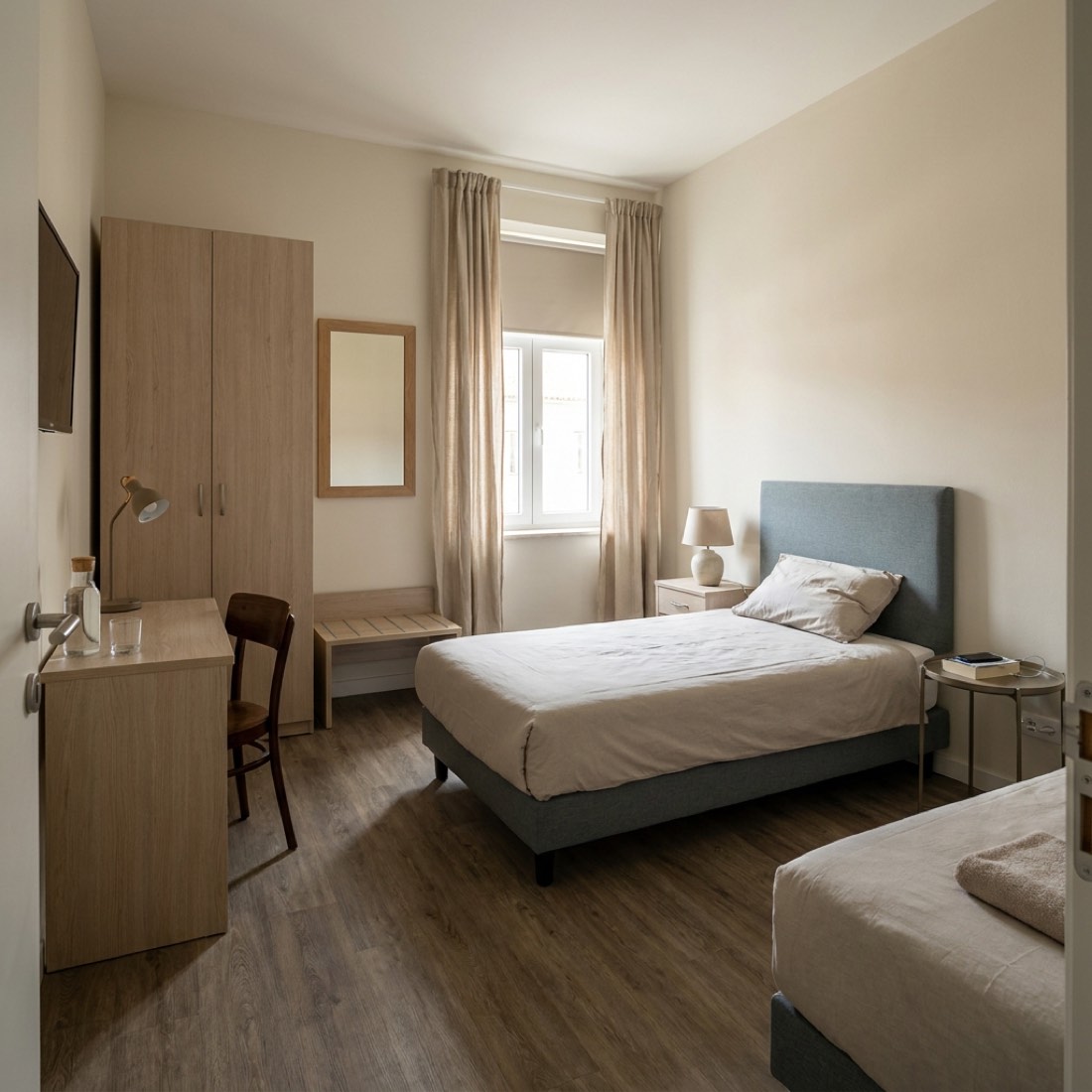 Worker accommodation room furnished by Kavela