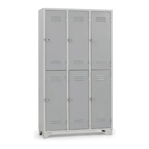 Six-Door Steel Locker — Kavela PROLINE
